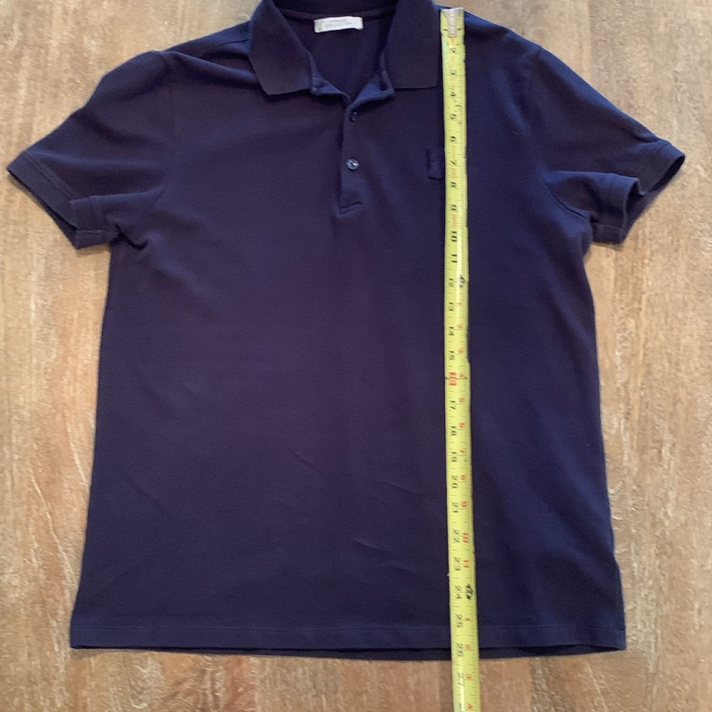 Versace Collection Large Polo In Navy - Picture 8 of 9